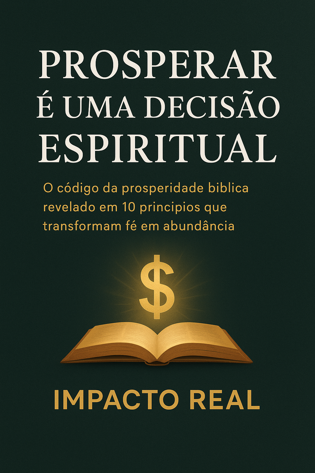 Capa do E-book Prosperar é uma Decisão Espiritual